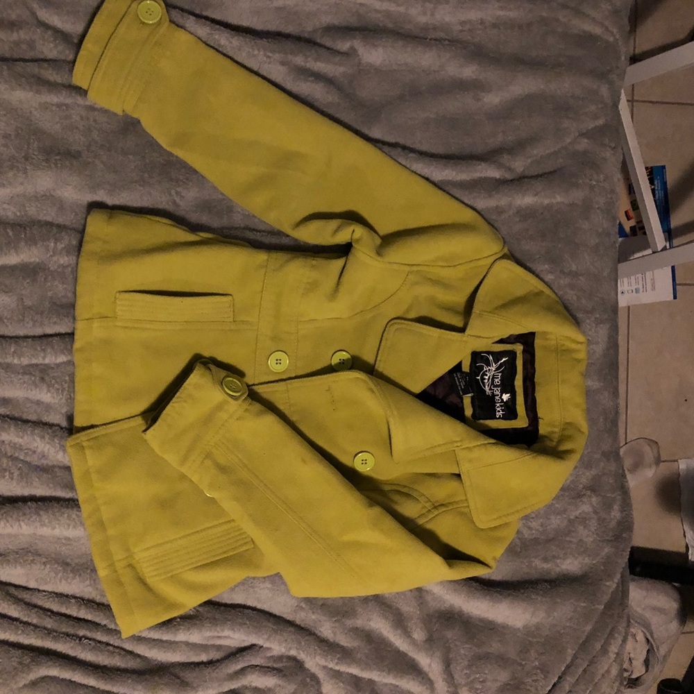 Kids Pea Coat w/ Removable Hood